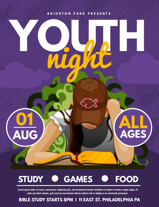 Youth Night Template PosterMyWall youth-night-template-postermywall