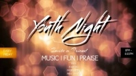 Youth night Уменьшенное изображение YouTube template