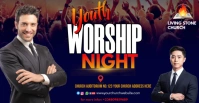 YOUTH NIGHT FLYER Facebook Event Cover template
