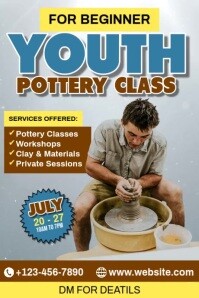 Youth Pottery Class Iphosta template