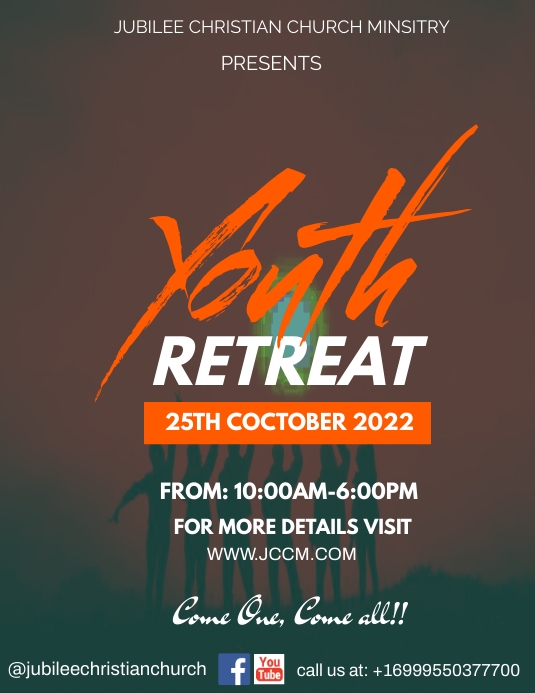 Youth Retreat Flyer Template PosterMyWall Youth Retreat Flyer Template PosterMyWall