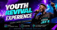 Nero Youth Revival Event Facebook Shared Image Template
