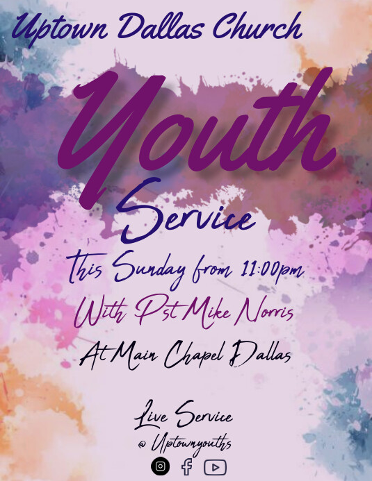 Copy Of YOUTH SERVICE PosterMyWall copy-of-youth-service-postermywall