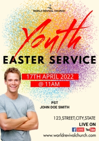 Youth service Template | PosterMyWall