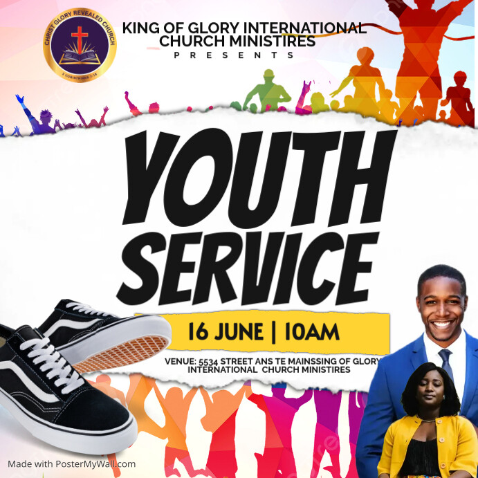 youth service Template | PosterMyWall
