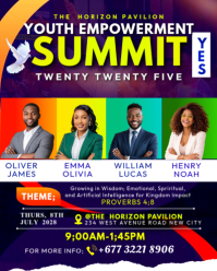 Lilla Youth Empowerment Summit Instagram Portrait Template