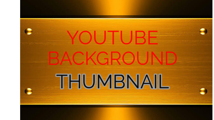 YouTube Background Thumbnail template