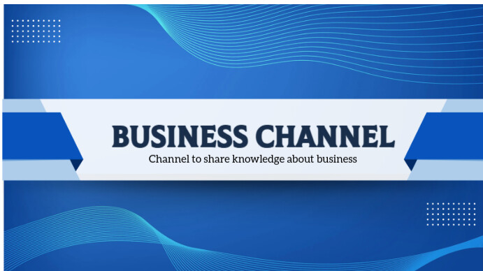 youtube banner  business youtube banner template