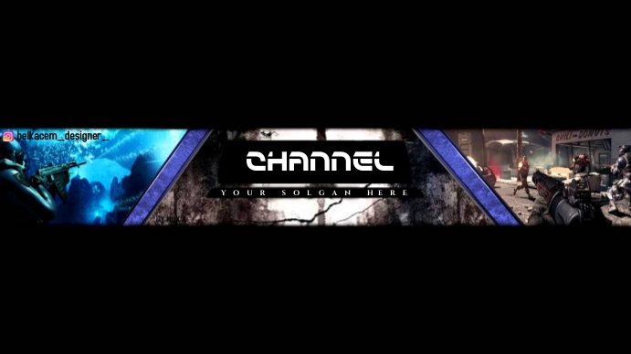 Youtube Banner By Belkacem Designer Template Postermywall Youtube Banner By Belkacem Designer Template Postermywall