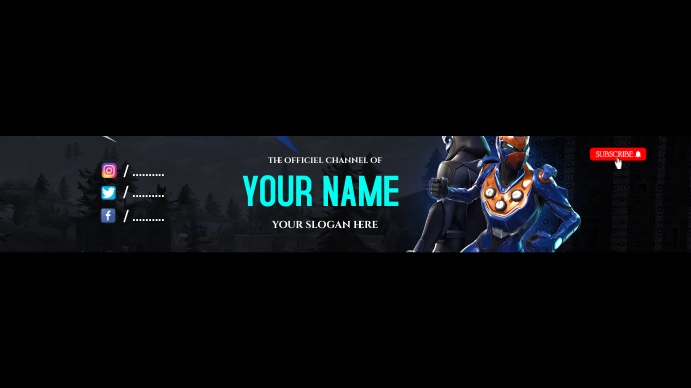 youtube banner couverture youtube YouTube-Kanal-Coverfoto template