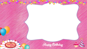 Youtube Birthday Thumbnail Background YouTube-miniature template