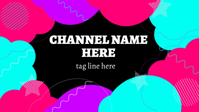 youtube channel art Template | PosterMyWall