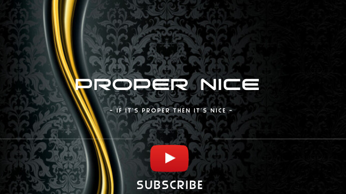 YouTube Channel Cover template