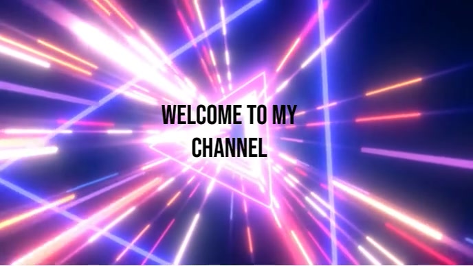 Introduction Video Cover Youtube Channel Cover Intro Video Template | PosterMyWall