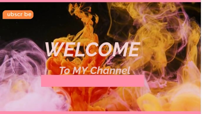 Youtube Channel Digital Display Template | PosterMyWall