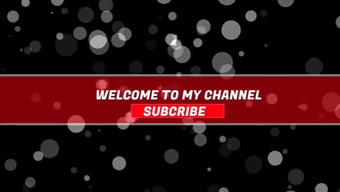 Youtube channel intro Template | PosterMyWall