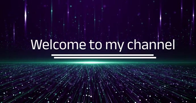 Plantilla de YouTube channel intro | PosterMyWall