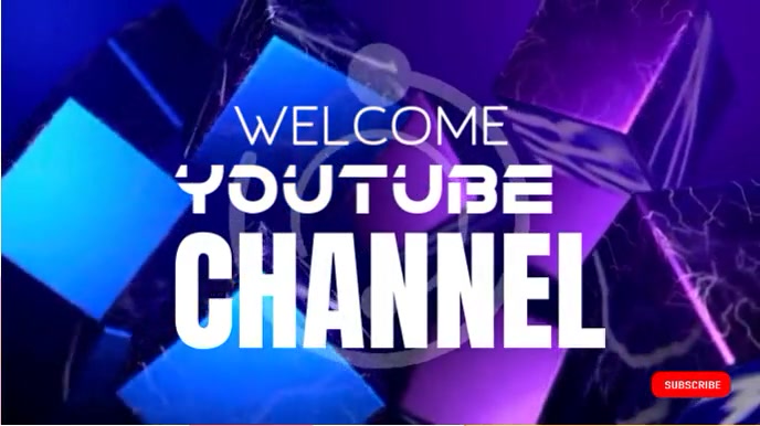 Youtube Channel intro entro Template | PosterMyWall