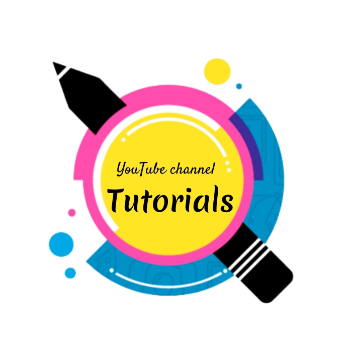 YouTube channel logo Tutorial channel logo Template | PosterMyWall