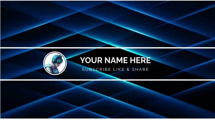 YOUTUBE COVER Template | PosterMyWall
