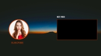 YouTube End Screen template