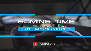 YouTube Gaming Cover Art Template