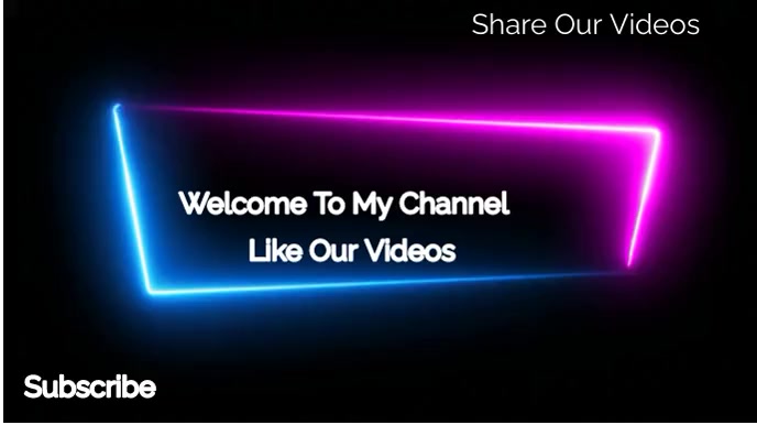 Plantilla de YouTube Intro and Outro Video Template design | PosterMyWall