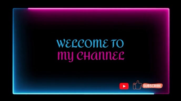 YouTube Intro Digitale display (16:9) template