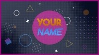 Youtube Intro Geometric Video Template Presentation (16:9)