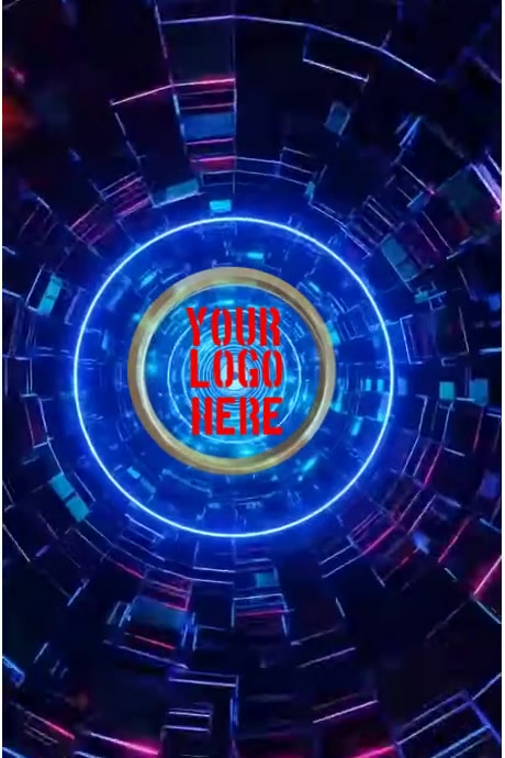 YouTube intro outro animation logo design Poster template