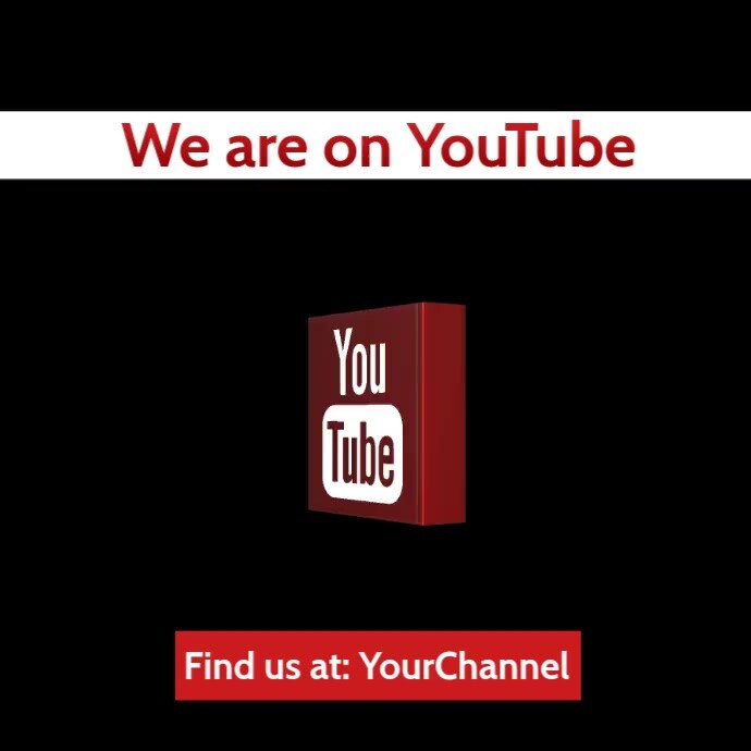 Youtube Invitation Video Ad Template Postermywall