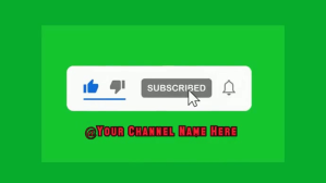 Youtube Like Subscribe and Hit the bell Icon Display digitale (16:9) template