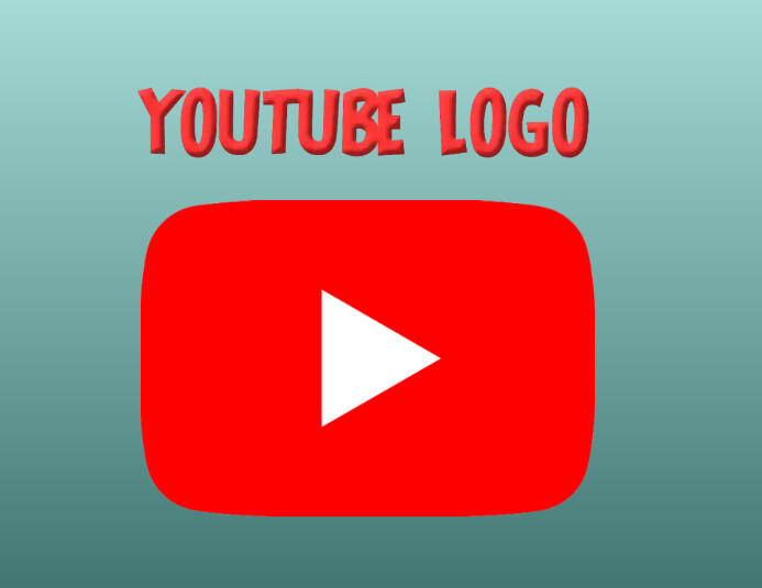 YouTube Logo Template PosterMyWall