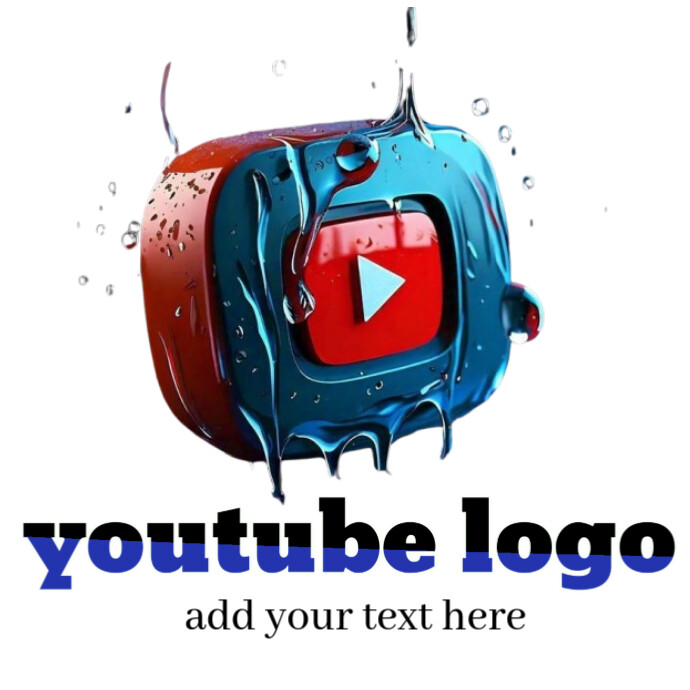 youtube logo template