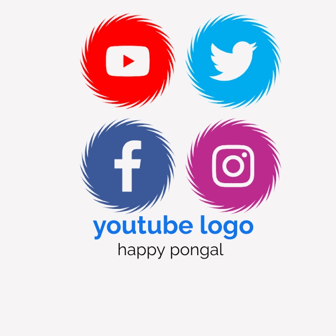 Youtube Logo Template PosterMyWall
