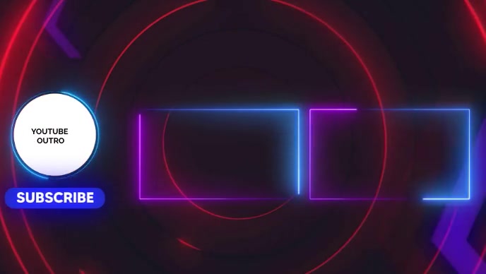 Youtube Outro Template | PosterMyWall