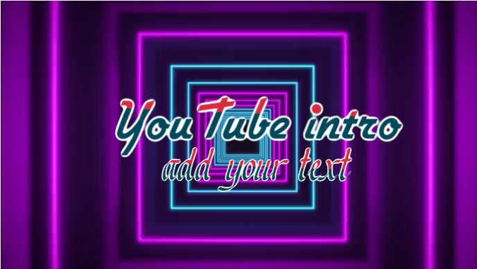 YouTube professional intro editable video Template | PosterMyWall