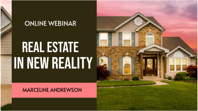 YouTube Real Estate Branding  Real Estate Channel Art template