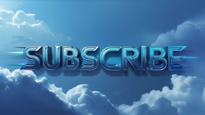 YouTube Skybound Subscribe thumbnail Template | PosterMyWall