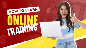 Red Online Training Thumbnail YouTube Thumbnail Template
