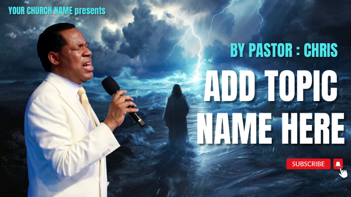 youtube thumbnail, free thumbnail, christian template