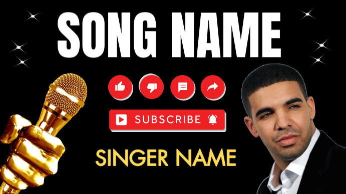 YOUTUBE THUMBNAIL, YOUTUBE COVER, YOUTUBE POSTER, ALBUM COVER, SONG COVER, template