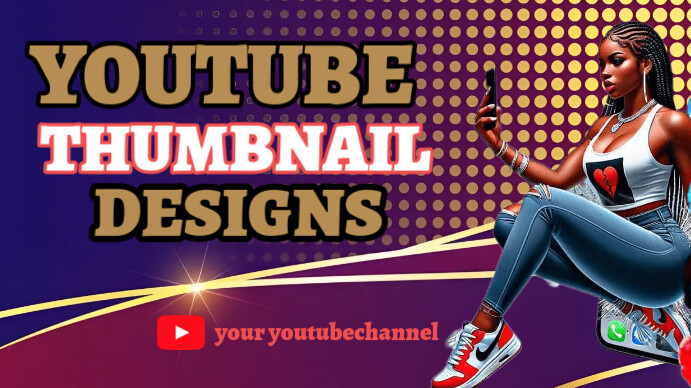 YouTube Thumbnail (2) template