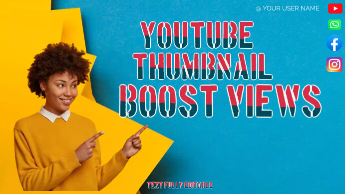 YOUTUBE THUMBNAIL BACKGROUND Template | PosterMyWall