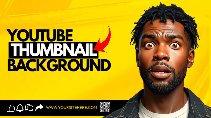 youtube thumbnail background template