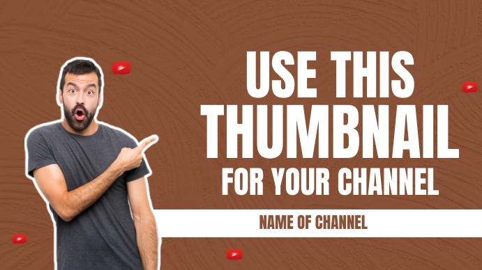 YOUTUBE THUMBNAIL Template | PosterMyWall
