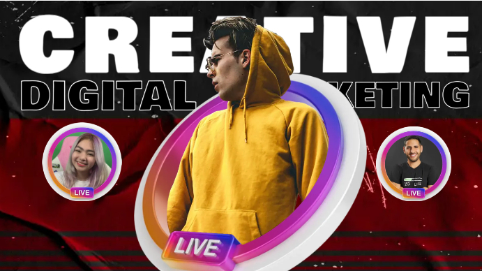 Youtube Thumbnail Coverfoto til YouTube-kanal template