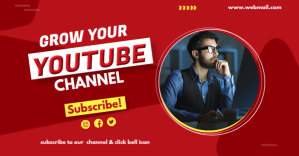 YouTube thumbnail Facebook Event Cover template