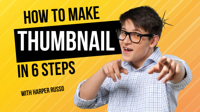 YouTube thumbnail Template | PosterMyWall