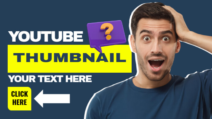 YouTube Thumbnail Template | PosterMyWall